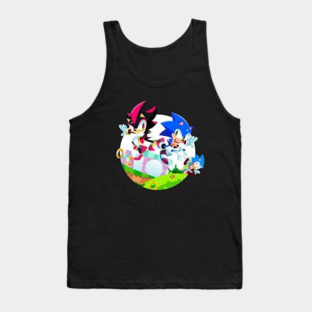 SonicXShadow Tank Top by lolo_aburto